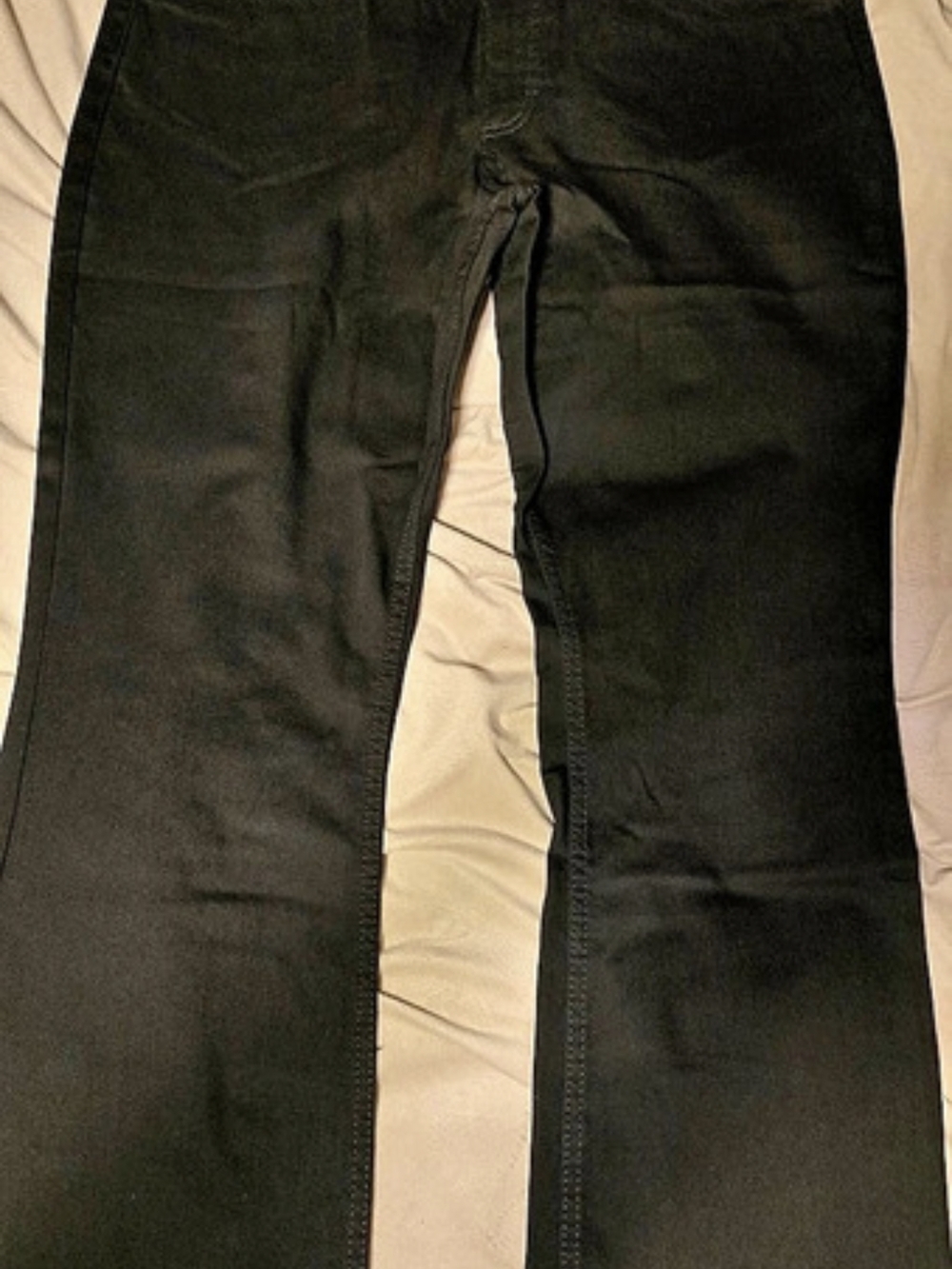 Lee Modern Series Boot Cut Black Waist 10M Like New